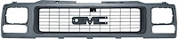T70614 Front Grille with Sealed Beam Headlamps 1994-02 GMC Truck C2500, Yukon, Jimmy