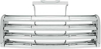 Front Grille Assembly 1947-1955 GMC Pickup Truck (1st Series) - Chrome Finish