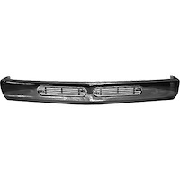 T71101P Front Bumper; 1988-98 Chevrolet, GMC Truck; With Dual Insert; Without Lights; Paintable