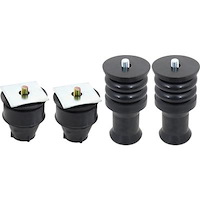 T71208 Cab Mount Bushing Set for 1973-80 Chevy/GMC 3/4 ton Trucks, Standard Cab