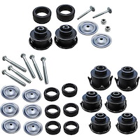T71219 1988-98 Chevy/GMC C/K GMT400 Series Pickup; Body Mount Set; Extended Cab; 8 Bushings; 34 Total Pieces