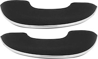 TF125063 Arm Rest Base & Pad Assemblies; 1955-56 Chevrolet 150, 210; 2 & 4 Door, Hardtop, Sedan; Pair