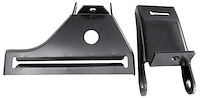 TF126175 1955-57 Chevrolet Bel Air, 150, 210; Parking Brake Floor Brackets; Except Convertible; Set