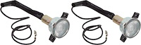 TF400175 License Lamp Assembly Set for 1955-1958 Chevrolet, GMC Models