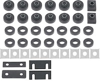 TF400207 Body Mount Bushing Set for 1955-1957 Chevy Bel Air, 150, 210, Nomad Sedan, Station Wagon