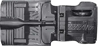 TF400487 1955-57 Bel Air; Complete Floor Pan & Trunk Pan; with Braces; 2 door Hardtop; Silver Weld Thru