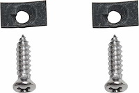 TF401008 1957 Chevy Bel Air, 150, 210, Nomad; License Lens Retainer Set
