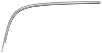 TF401225 Upper Windshield Molding for 1955-57 Chevy Bel Air, Sedan, 150, 210, 1957 Chevy Del Ray [Right/Passenger Side]