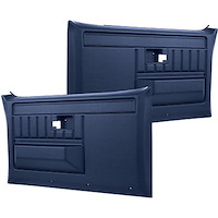 TL310802 Front Door Panels for 1981-91 Chevy/GMC Trucks, Blazer, Jimmy, Suburban [Blue]