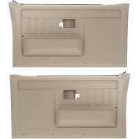TL310805 Front Door Panel Set for 1981-1991 Chevy/GMC Trucks, Blazer, Jimmy, Suburban