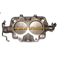 TP3550G Carburetor Base/Throttle Plate for 1961-1966 Pontiac, Olds Models w/Tri-Power Equipped Engines [Front or Rear Carb Only]
