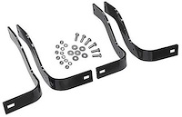 TR17787A 1948-72 Ford F100, F250, F350 Stepside Truck; Rear Bumper Bracket Set; with Hardware