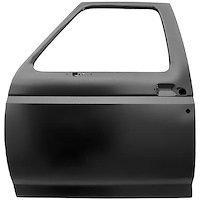 TR20124P 1987-91 Ford F100, F150, F250, Bronco; Front Door Shell; Driver Side; EDP Coated