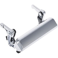 TR43400H 1987-96 Ford F-100, F-250, F-350; Tailgate Latch Release Handle; With Zinc Metal Lift Lever; Chrome
