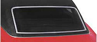 Rear Window Moldings 1967-1969 Camaro