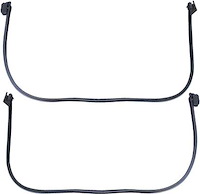Door Frame Weatherstrip for 1967 Chevy Camaro, Pontiac Firebird [Left/Driver Side & Right/Passenger Side]