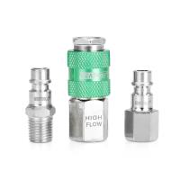 3 Piece High Flow Coupler and Plug Kit