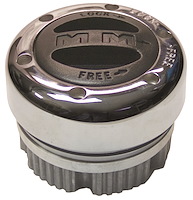 Street Master Locking Chrome Hubs Sold in Pairs