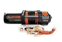 3500lb Element Sealed ATV/UTV Winch with Synthetic Rope Waterproof