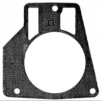 Throttle Body Gasket 1996-2007 Big Block Chevy VI 454 (7.4L) ; Gen VII 496 (8.1L)