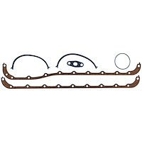 Oil Pan Gasket Set 1968-1994 Big Block Ford 429/460 (7.0/7.5L) Cork with Metal Carrier