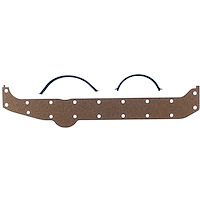 Oil Pan Gasket Set 1957-1974 Small Block Chevy 265/283/307/327/350/400 in Cork-Rubber