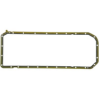 Oil Pan Gasket Set 1991-2006 BMW L6 2.5/2.8/3.0L in Molded Rubber