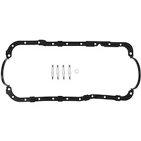Oil Pan Gasket Set 1969-1997 Small Block Ford 351W (5.8L) in Molded Rubber