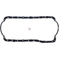 Oil Pan Gasket Set 1989-1997 Big Block Ford 370/460ci (6.1/7.5L) in Molded Rubber