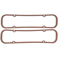 Performance Valve Cover Gasket Set 1959-1981 Pontiac 301/326/350/389/400/421/428/455 in High Temperature Cork-Rubber