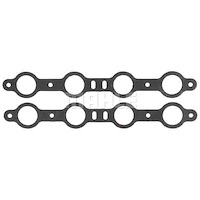 Exhaust Header Gasket Set for GM LS [Graphite 1.880 in. Round Port]