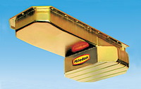31002 Pro-Touring Steel Oil Pan for Gen III Hemi 5.7/6.1/6.4L, Engine Swap with Tubular K-Member [Gold Iridite]