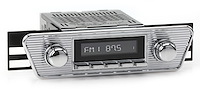 HC-M2-306-06-76 Motor 2B Radio w/Chrome Face & Installation Faceplate & Knobs Kit, 1955 Volkswagen Karmann Ghia