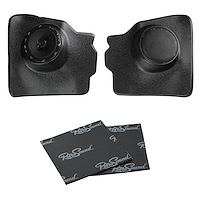 KPV014977-652-M Kick Panels for 1952-1977 Volkswagen Beetle Sedan w/R-652N Speakers & MAT10-SD Sound Dampening