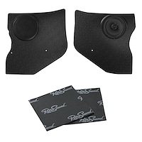 KPC416162-62-M Kick Panels for 1961-1962 Chevrolet Impala / Bel Air / Biscayne w/S-62 Speakers & MAT10-SD Sound Dampening