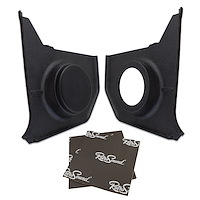 KPF396466C-62-M Kick Panels for 1964-1966 Ford Mustang Convertible w/S-62 Speakers & MAT10-SD Sound Dampening
