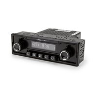 Monza Single DIN Classic-Style Radio for 1961-1980 BMW, Jaguar, MG, Mercedes-Benz [Motor 1]