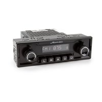 Monza Single DIN Classic-Style Radio for 1961-1980 BMW, Jaguar, MG, Mercedes-Benz [Motor 4]