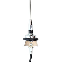MPR-7989 RetroAntenna Chrome Fixed Mast Antenna for Late 70's+ Mopar Vehicles
