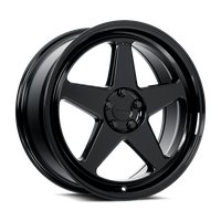 KR03 Wheel [Size: 18"x8"] Glossy Black Finish KR03-188052GB