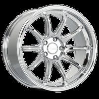 HR06 Wheel [Size: 18"x10.5"] Chrome Finish HR06-1810552C22