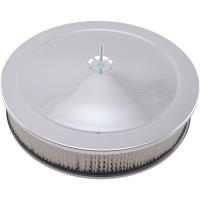 Round Muscle Car Style Top Air Cleaner Set 14" x 3"
