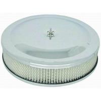 Round Race Car Style Air Cleaner Set 14" x 3"