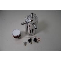 FABRICATED ALUM OIL CATCH TANK BREATHER 1.0PINT/17OZ