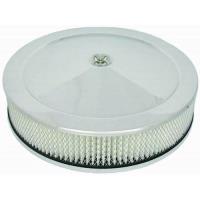 Round Muscle Car Style Top Air Cleaner Set 14" x 3"