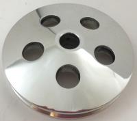 TYPE II POWER STEERING PULLEY - POLISHED
