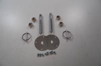 Chrome Scruff Plates 2/pkg