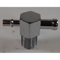 Manifold Fitting 1/2" Male W/1/4 x 3/8 x 1/2 Hose Barb