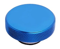 R5010BLU Aluminum Radiator Cap [16 lb., Plain Top, Blue]