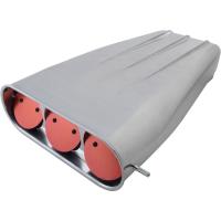 Aluminum Street Hood Scoop Single or Dual Quad